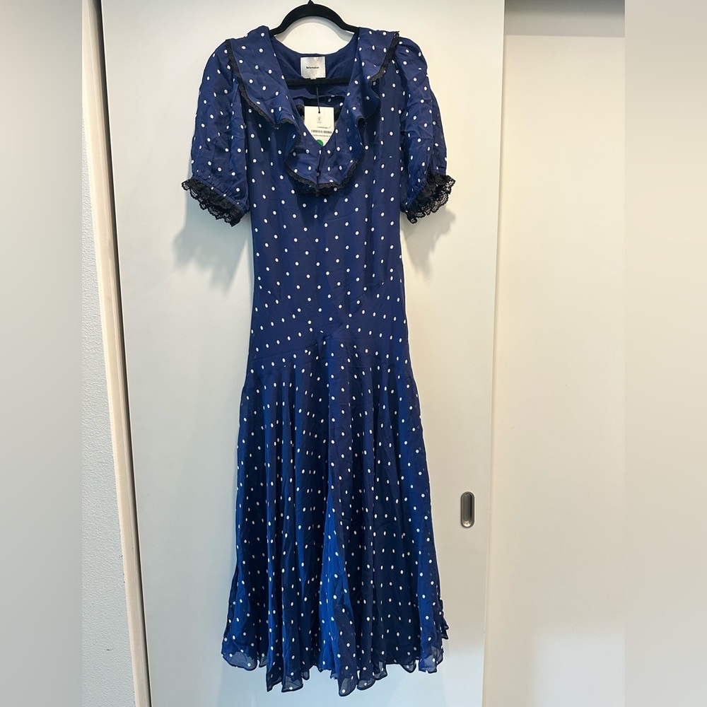 Elegant Reformation Evra Dress Size 6 - Picture 5 of 6